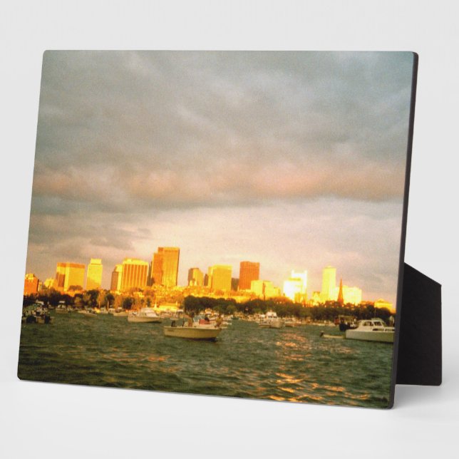 Boston Harbour Plaque (Side)