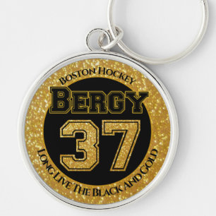 Boston Hockey Bergy 37 Key Ring