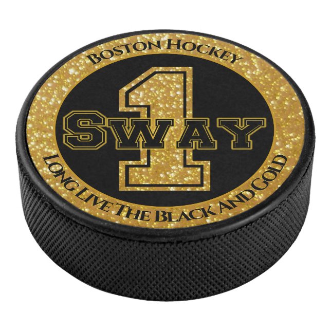 Boston Hockey Sway 1 Hockey Puck (3/4)