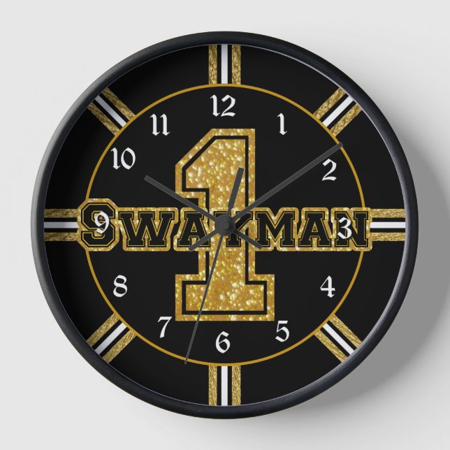 Boston Hockey Swayman 1 Clock (Front)