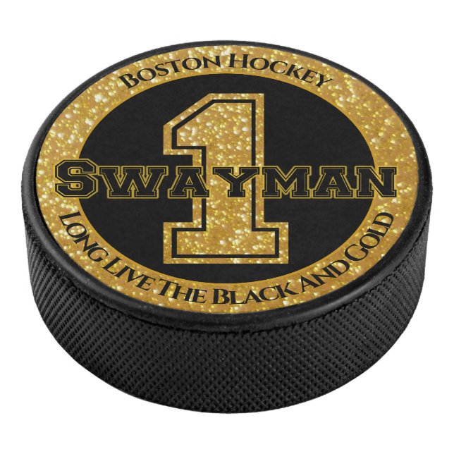 Boston Hockey Swayman 1 Puck (3/4)