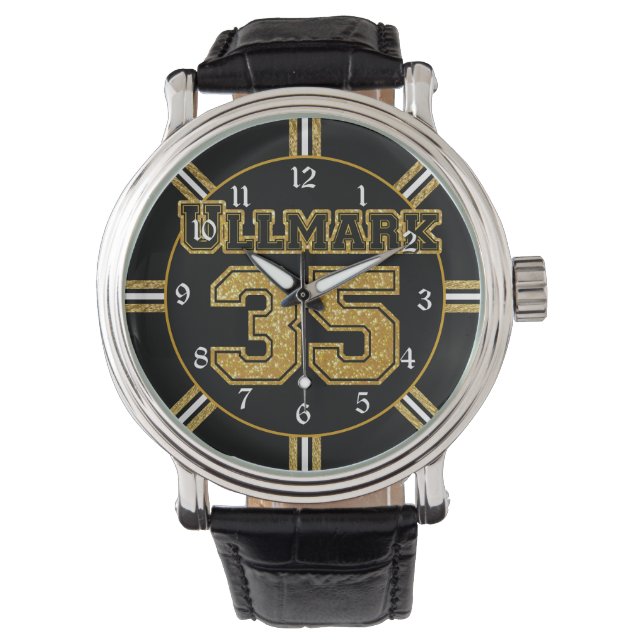 Boston Hockey Ullmark 35 Watch (Front)