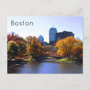 Boston Holiday Postcard
