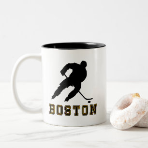 Boston Ice Hockey Two-Tone Coffee Mug