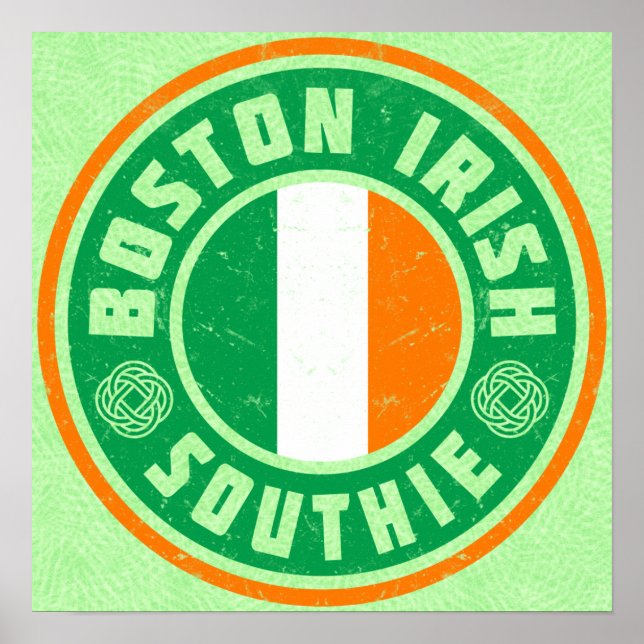 Boston Irish American Southie Print (Front)