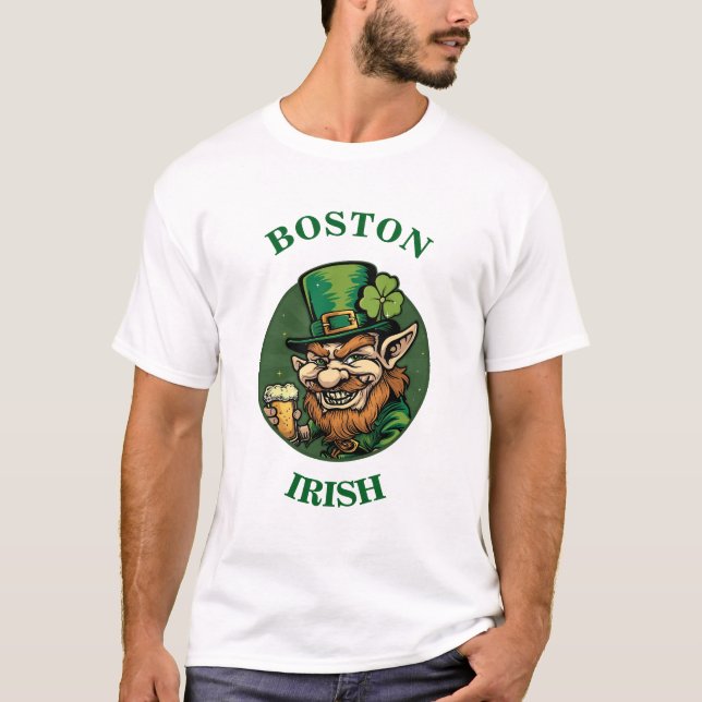Boston Irish Pride T-Shirt (Front)