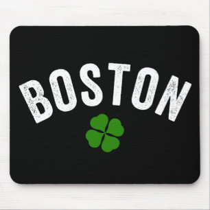 Boston Irish Shamrock Mouse Mat