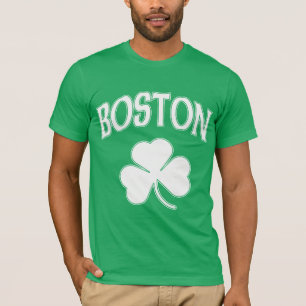 Boston Irish Shamrock T-Shirt