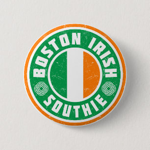 Boston Irish Southie 6 Cm Round Badge