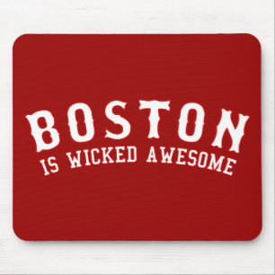 Boston is Wicked Awesome Mouse Mat
