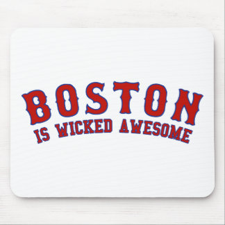 Boston is Wicked Awesome Mouse Mat