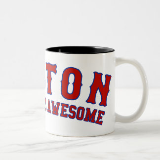 Boston is Wicked Awesome Two-Tone Coffee Mug