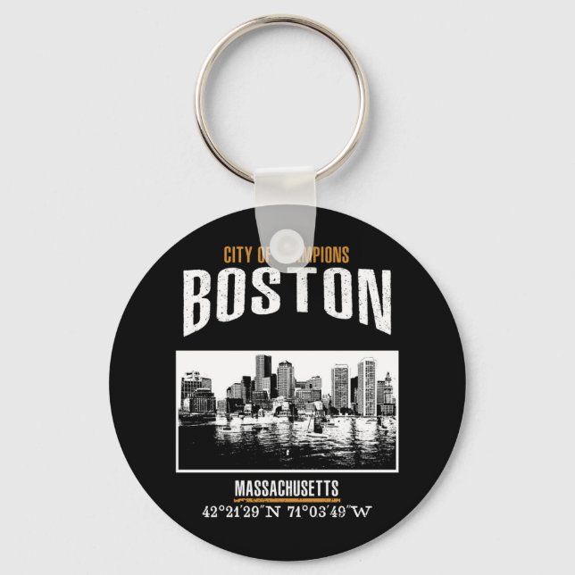 Boston Key Ring (Front)