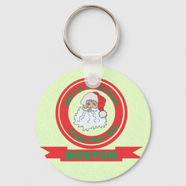 Boston Key Ring (Front)