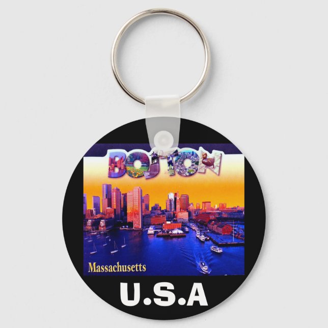 BOSTON KEY RING (Front)