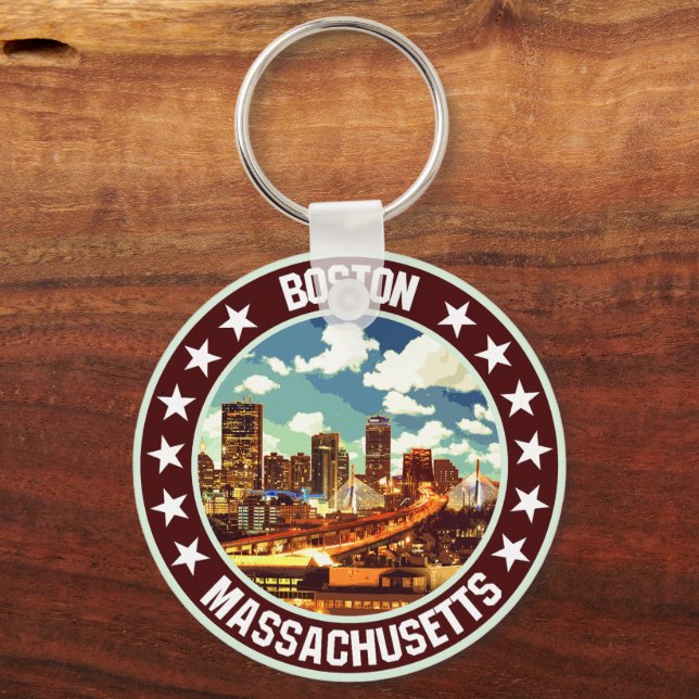 Boston                                             key ring (Front)
