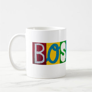 Boston Letters Mug
