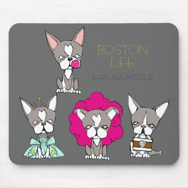 BOSTON LiFE by Kakurai Mouse Mat (Front)