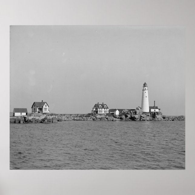 Boston Light Poster (Front)