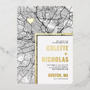 Boston Love Locator   City Map Themed 