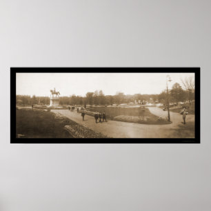 Boston MA Garden Photo 1904 Poster
