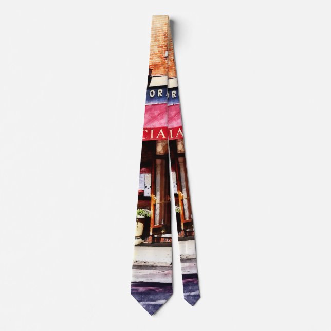 Boston MA - Hanover Street North End Tie (Front)