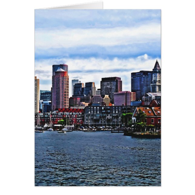 Boston MA - Inner Harbour (Front)
