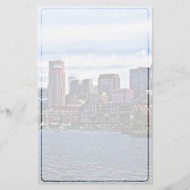 Boston MA - Inner Harbour Stationery (Front)