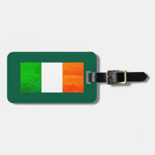 Boston MA Irish Pride – Irish Flag Luggage Tag