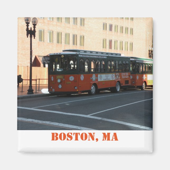 Boston, MA Magnet (Front)