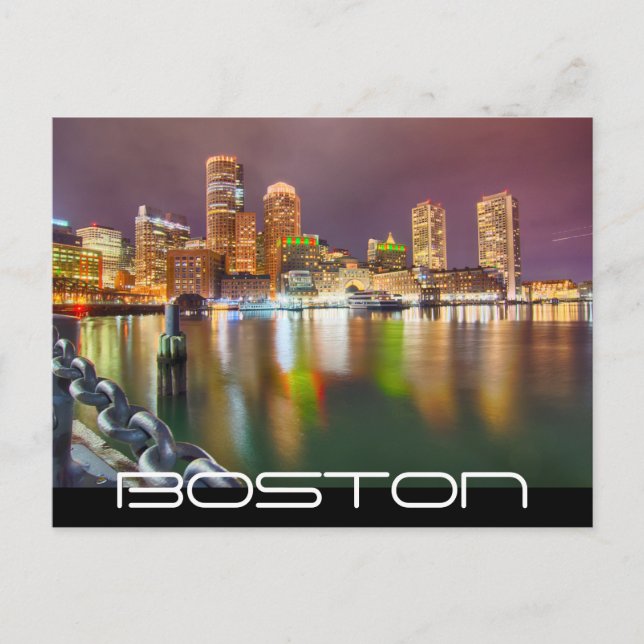BOSTON MA POSTCARD (Front)