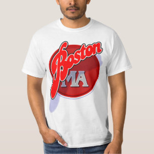 Boston MA swoop shirt