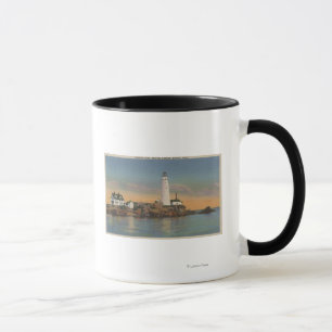 Boston, MABoston Lighthouse at Boston Harbour 2 Mug