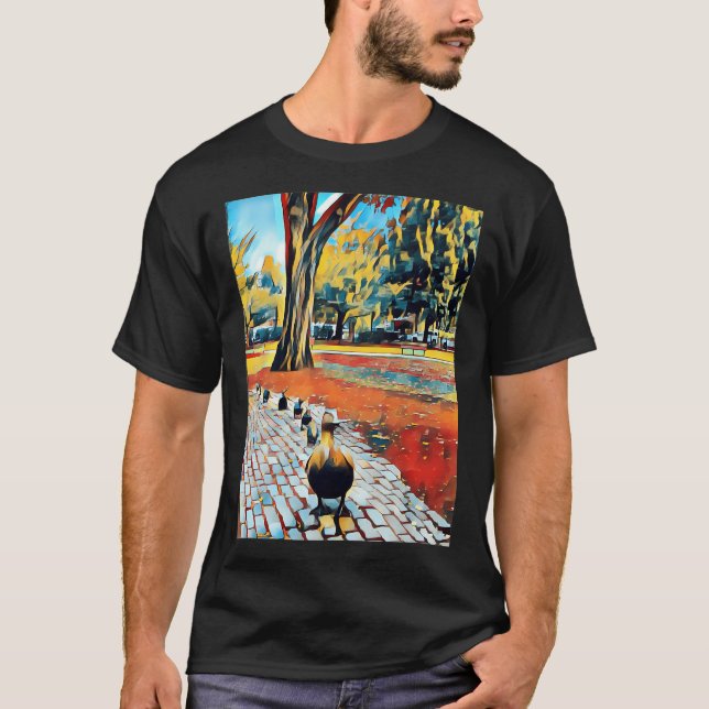 Boston Make Way for Ducklings T-Shirt (Front)