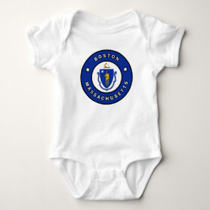 Boston Massachusetts Baby Bodysuit