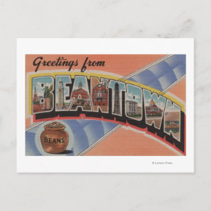 Boston, Massachusetts (Bean Town) Postcard