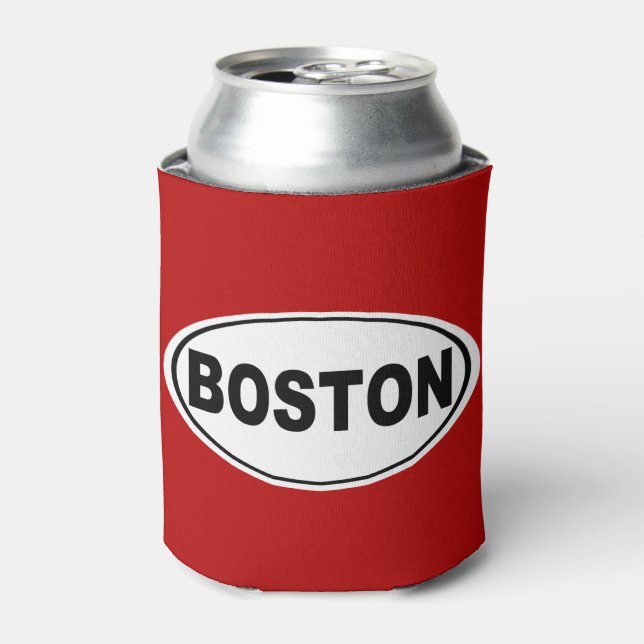 Boston Massachusetts Can Cooler (Can Front)
