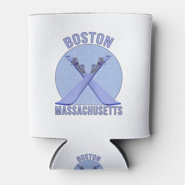 Boston, Massachusetts Can Cooler (Front)