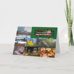 Boston, Massachusetts  Card