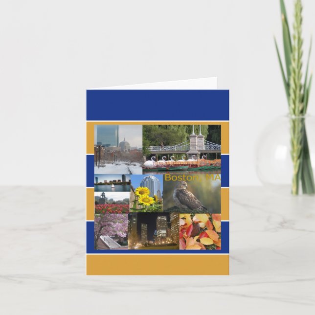 Boston, Massachusetts Card (Front)