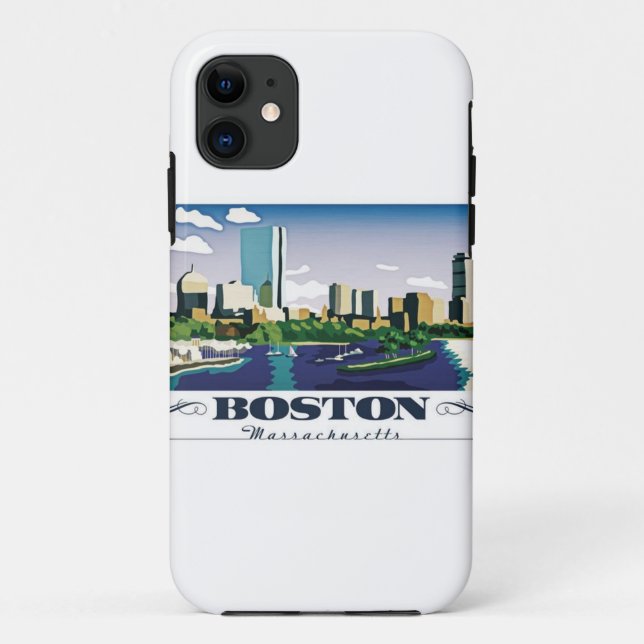 Boston, Massachusetts Case-Mate iPhone Case (Back)