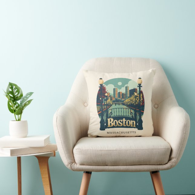 Boston Massachusetts Cushion (Chair)