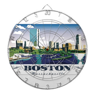 Boston, Massachusetts Dartboard