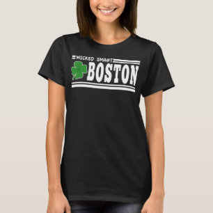 Boston Massachusetts Funny Accent Wicked Smaht T-Shirt