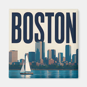 ⚓ Boston Massachusetts Historic Magnet