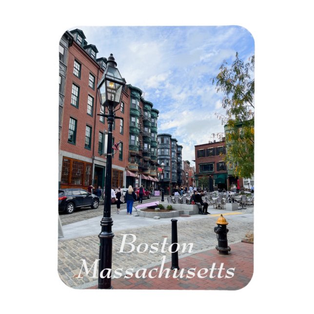Boston Massachusetts Magnet (Vertical)