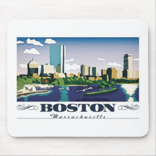Boston, Massachusetts Mouse Mat