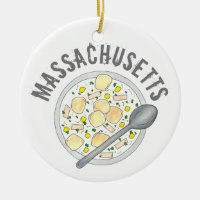 Boston Massachusetts New England Clam Chowder