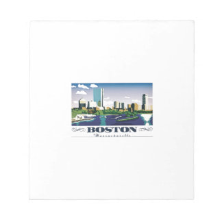 Boston, Massachusetts Notepad
