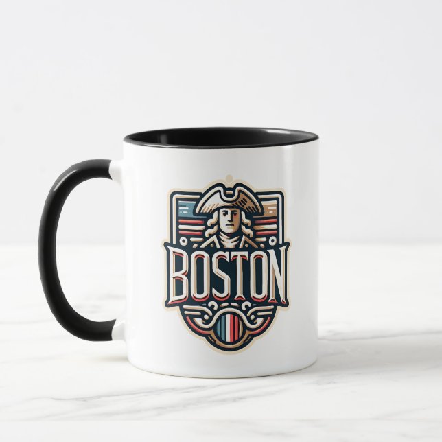Boston Massachusetts Paul Revere Mug (Left)